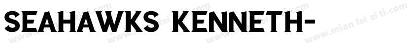 Seahawks Kenneth字体转换